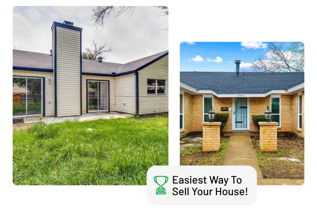 Two houses that we bought for cash in Fort Worth