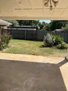 Yard in Fort Worth
