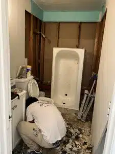 Rundown Bathroom in Fort Worth