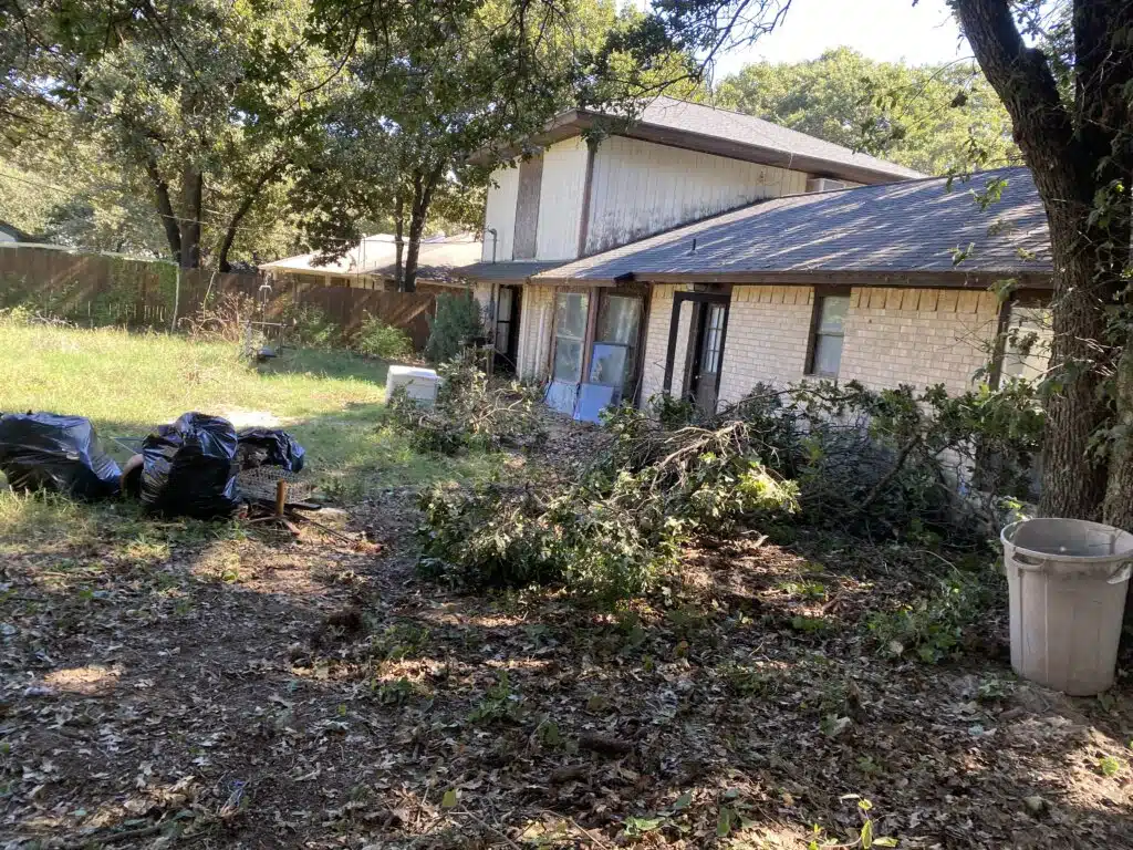 A Termite Damaged House in Fort Worth